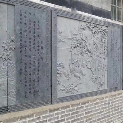 中式浮雕建筑墻雕花鳥(niǎo)壁畫(huà)磚雕景區(qū)戶(hù)外圍墻壁畫(huà)