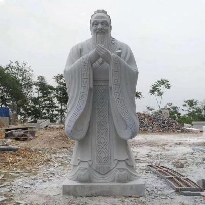 校園景區戶外大型古代名人雕塑