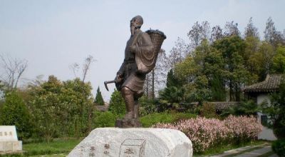 醫院景區公園古代醫學家李時珍鍛造純銅雕塑