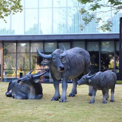 玻璃鋼仿真動物景觀農場園林牛