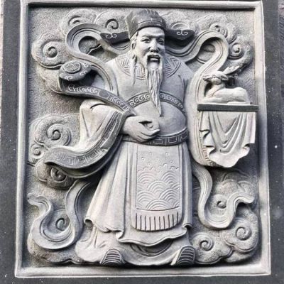 大理石石雕浮雕古代人物景觀壁畫(huà)