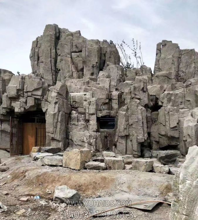 游樂園戶外造景大型水泥假山塑石雕塑