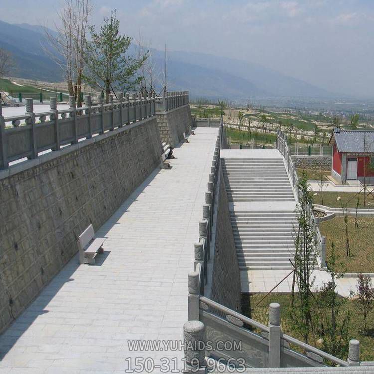 仿古戶外故宮園林景觀大理石石雕欄桿欄板雕塑